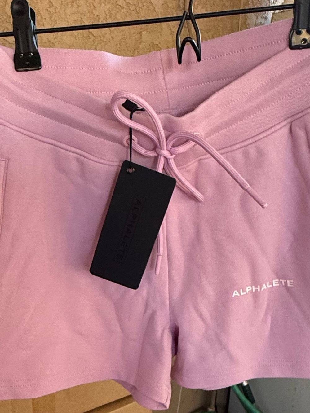 Alphalete Light Pink Women's Athletic Drawstring Shorts